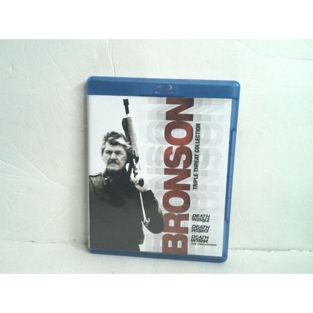 Bronson Triple Threat Collection Death 2, 3, 4 Blu Ray 2014 Twentieth Century Fo